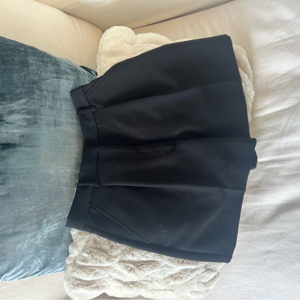 Zara Classic Black high waisted shorts